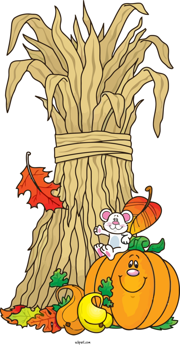 Free Holidays Cartoon Tree Plant For Thanksgiving Clipart Transparent Background