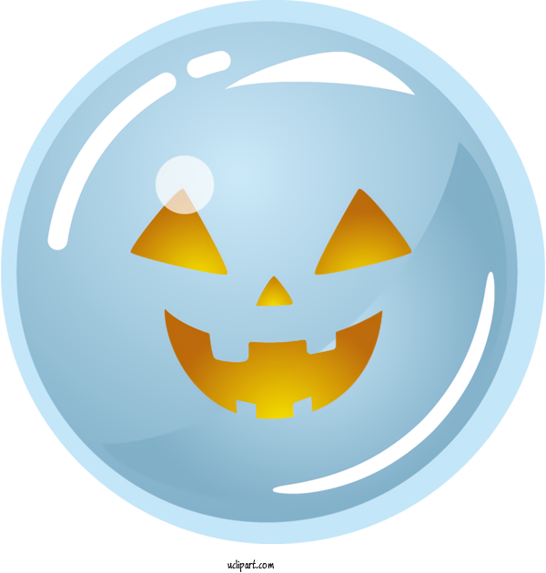 Free Holidays Facial Expression Emoticon Smile For Halloween Clipart Transparent Background