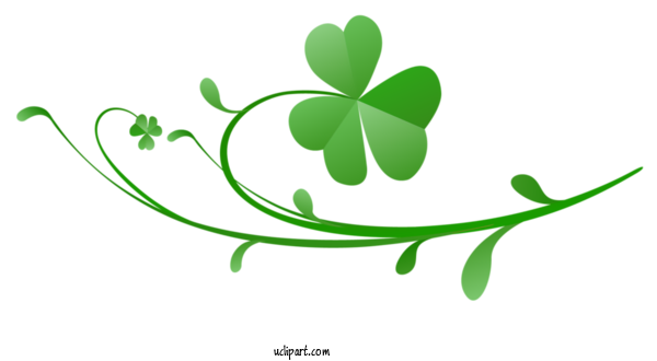 Free Holidays Leaf Green Plant For Saint Patricks Day Clipart Transparent Background