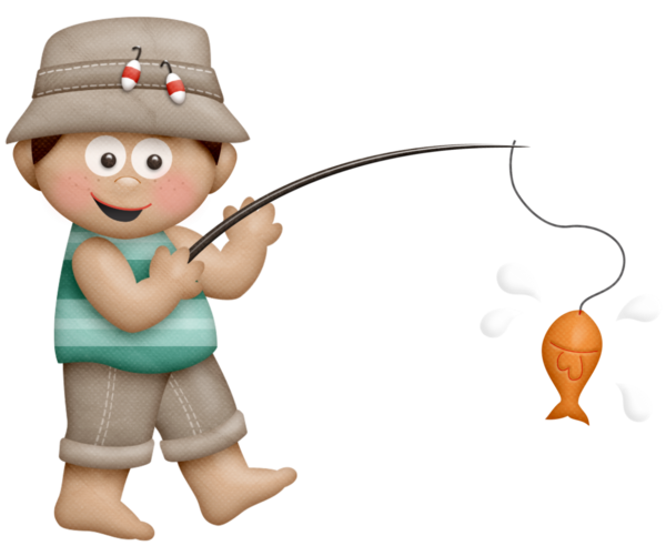 Free Fishing Finger Toy Toddler Clipart Clipart Transparent Background