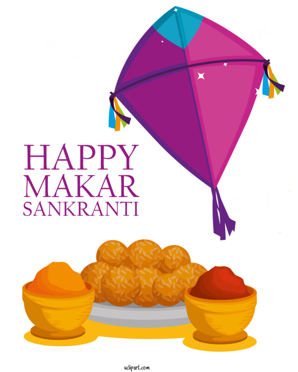 Free Holidays Cone Font Vegetarian Food For Makar Sankranti Clipart Transparent Background