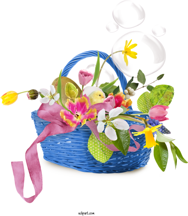 Free Holidays Cut Flowers Flower Plant For Easter Clipart Transparent Background