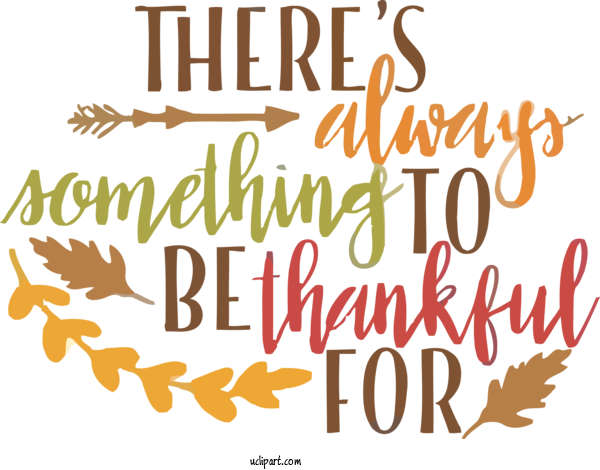 Free Holidays Font Text Calligraphy For Thanksgiving Clipart Transparent Background