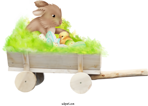 Free Holidays Toy Animal Figure Baby Toys For Easter Clipart Transparent Background