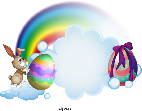 Free Holidays Rainbow Meteorological Phenomenon Sky For Easter Clipart Transparent Background