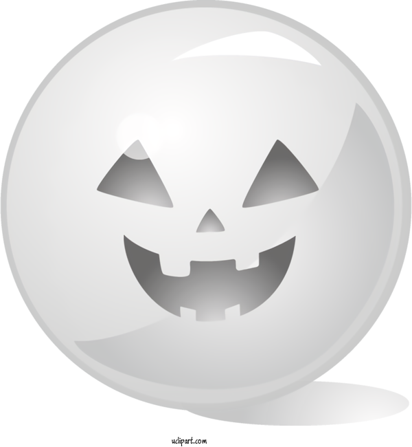 Free Holidays Head Smile Emoticon For Halloween Clipart Transparent Background