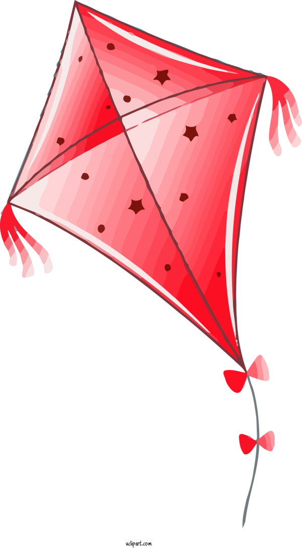 Free Holidays Red Kite Sport Kite For Makar Sankranti Clipart Transparent Background