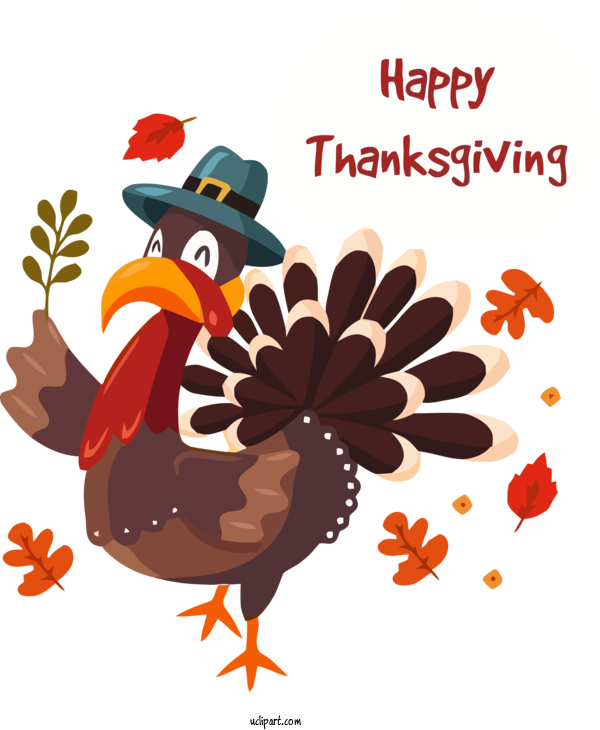 Free Holidays Bird Chicken Thanksgiving For Thanksgiving Clipart Transparent Background