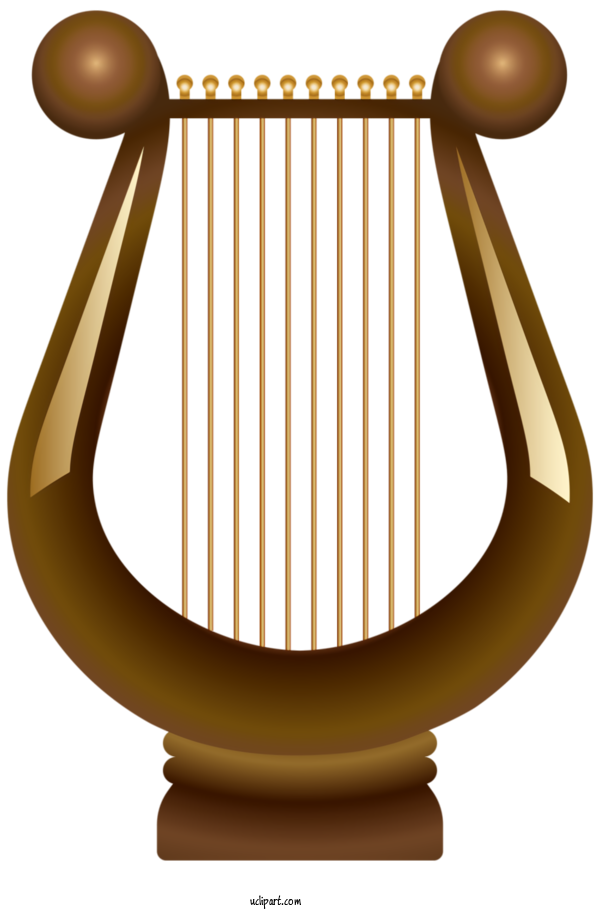 Free Holidays Harp Clàrsach Konghou For Saint Patricks Day Clipart Transparent Background