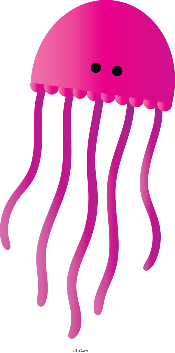 Free Animals Pink Jellyfish Costume Accessory For Jellyfish Clipart Transparent Background