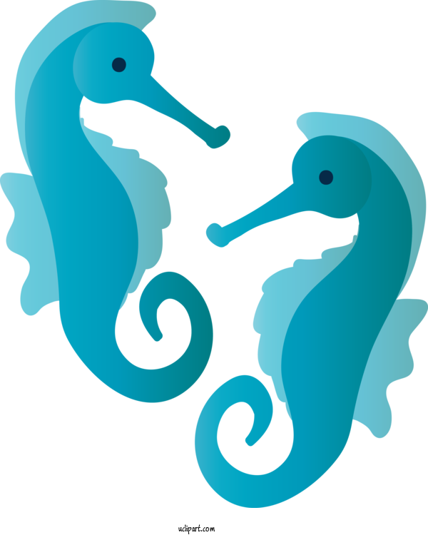 Free Animals Seahorse Fish For Seahorse Clipart Transparent Background