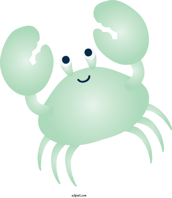 Free Animals Cartoon Crab For Crab Clipart Transparent Background