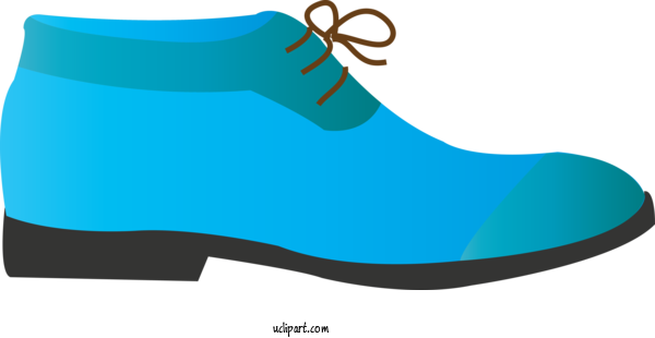 Free Clothing	 Footwear Blue Aqua For Shoes Clipart Transparent Background