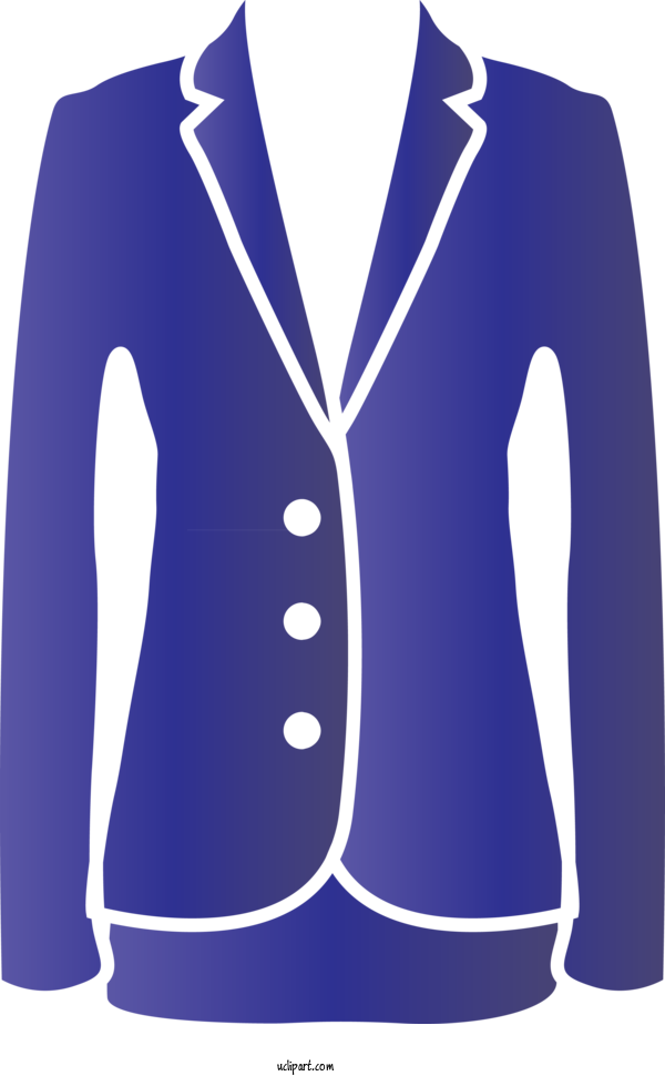 Free Clothing Clothing Outerwear Jacket For Suit Clipart Transparent Background