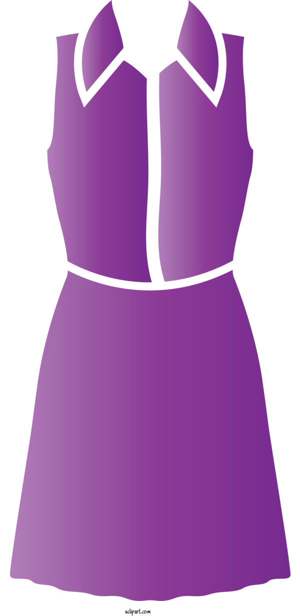 Free Clothing	 Dress Clothing Purple For Dress Clipart Transparent Background
