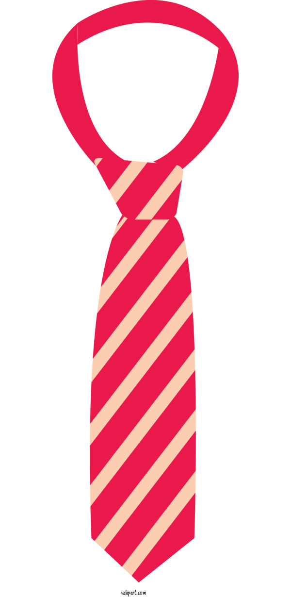 Free Clothing Pink Line Tie For Tie Clipart Transparent Background