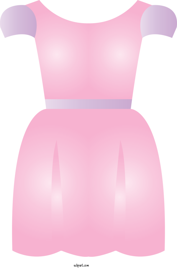 Free Clothing	 Pink Clothing Dress For Dress Clipart Transparent Background