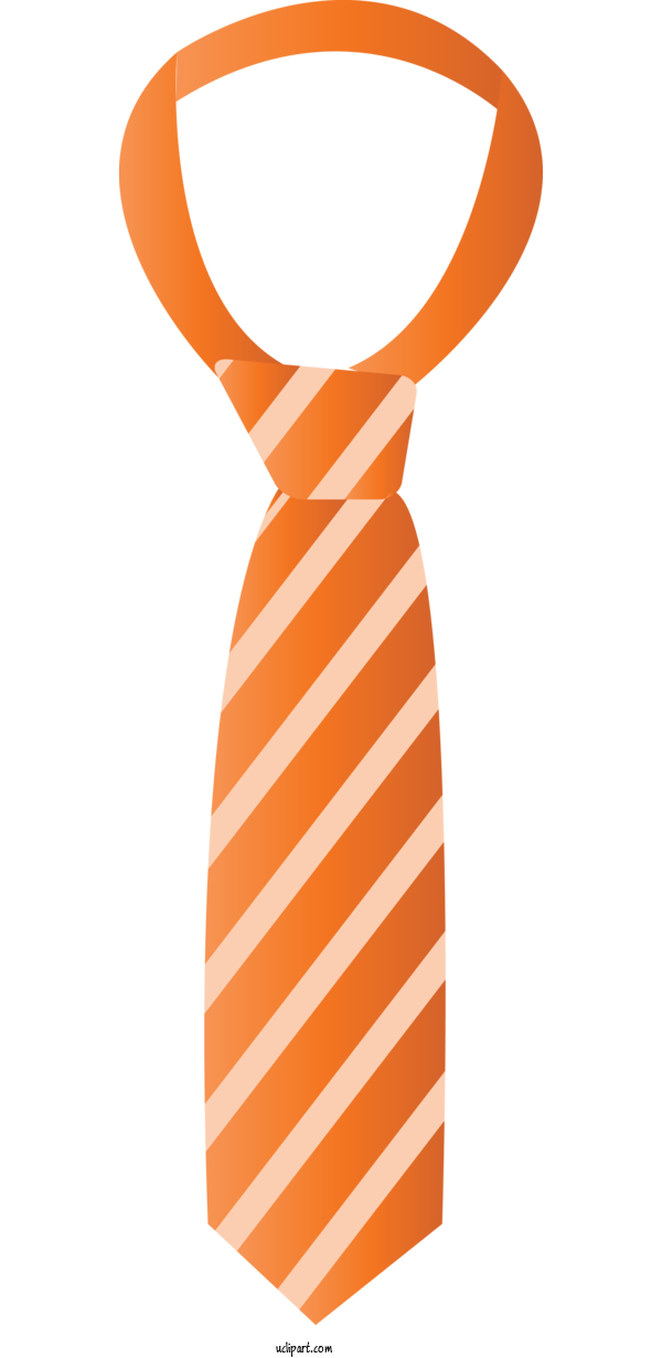 Free Clothing Orange Yellow Line For Tie Clipart Transparent Background