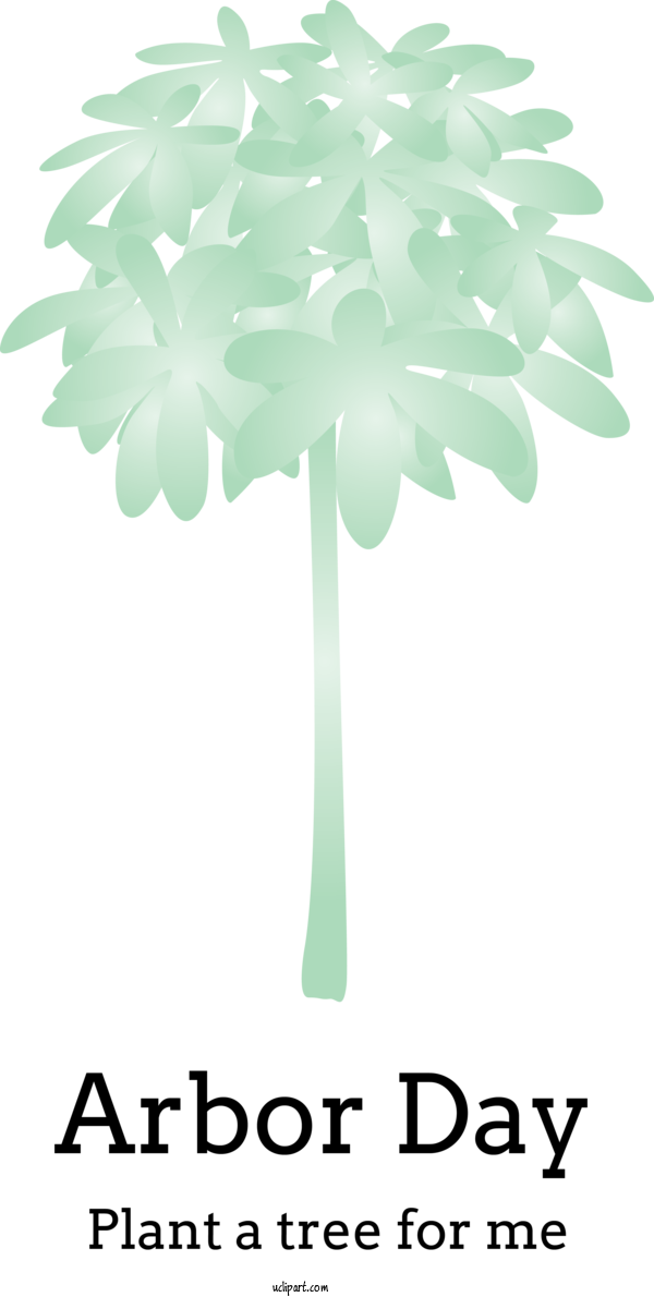 Free Holidays Tree Leaf Palm Tree For Arbor Day Clipart Transparent Background