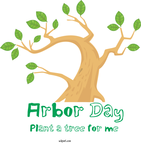 Free Holidays Tree Plant Branch For Arbor Day Clipart Transparent Background