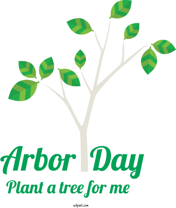 Free Holidays Leaf Plant Logo For Arbor Day Clipart Transparent Background