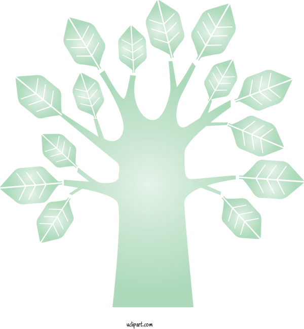 Free Nature Green Leaf Tree For Tree Clipart Transparent Background