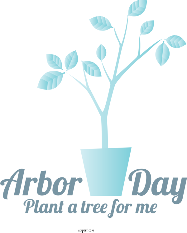 Free Holidays Text Logo Font For Arbor Day Clipart Transparent Background