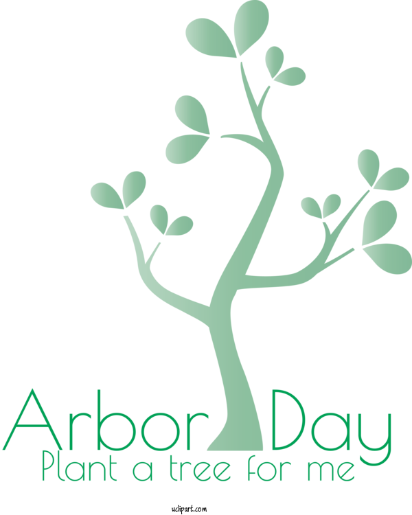 Free Holidays Leaf Arbor Day Plant For Arbor Day Clipart Transparent Background