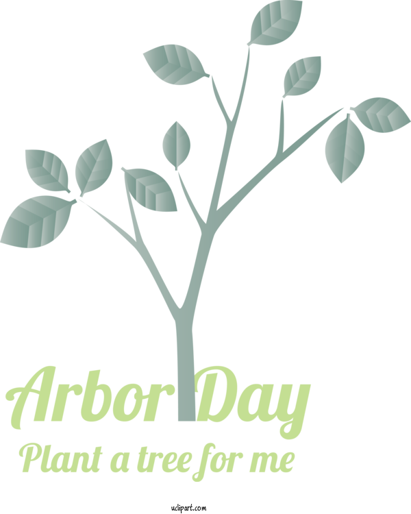 Free Holidays Plant Flower Leaf For Arbor Day Clipart Transparent Background