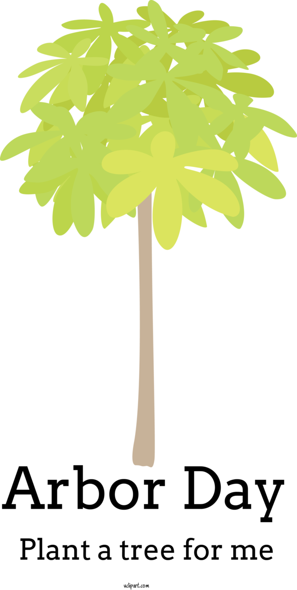 Free Holidays Tree Leaf Plant For Arbor Day Clipart Transparent Background