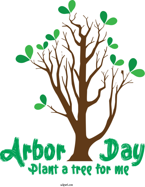 Free Holidays Tree Arbor Day Leaf For Arbor Day Clipart Transparent Background