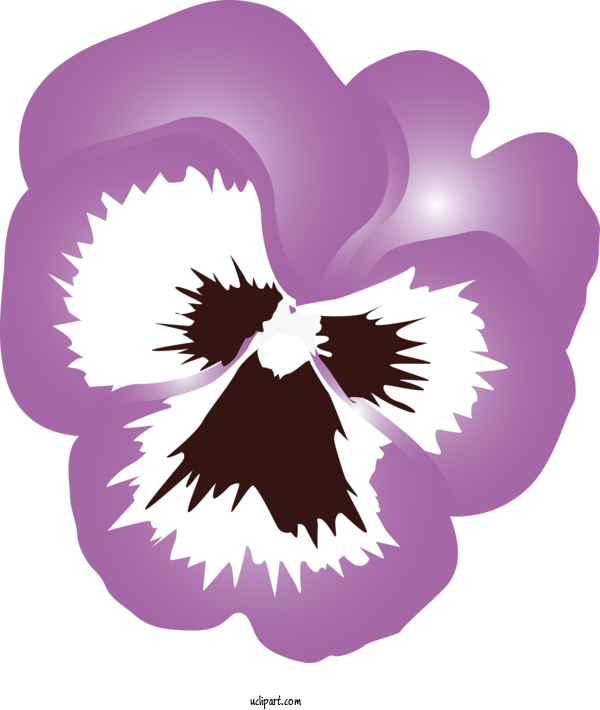 Free Flowers Violet Purple Flower For Pansy Clipart Transparent Background