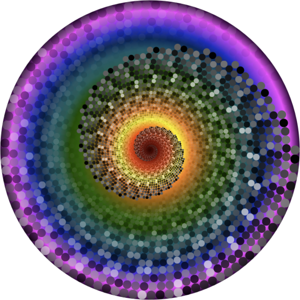 Free Iris Circle Spiral Symmetry Clipart Clipart Transparent Background