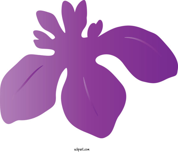 Free Flowers Violet Purple Plant For IRIS Clipart Transparent Background
