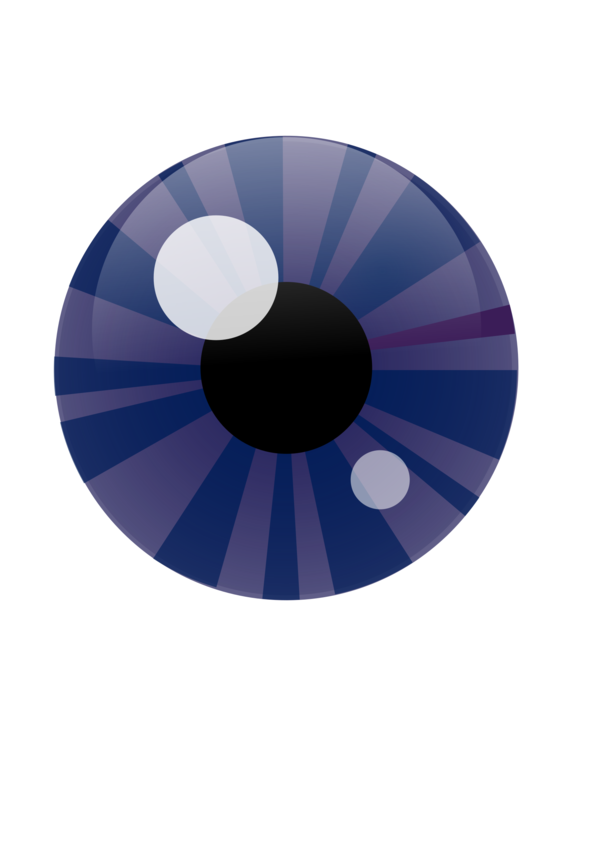 Free Iris Cobalt Blue Violet Circle Clipart Clipart Transparent Background