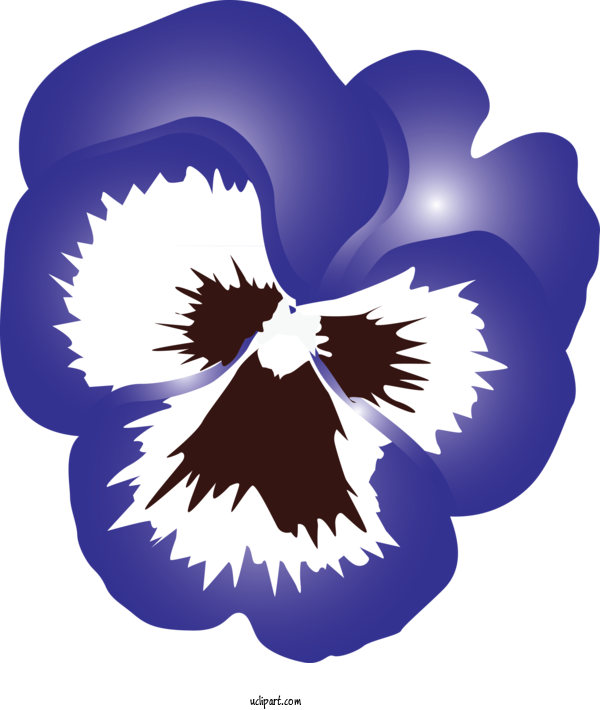 Free Flowers Flower Plant Petal For Pansy Clipart Transparent Background