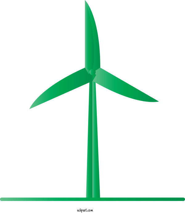 Free Holidays Green Wind Turbine Leaf For Earth Day Clipart Transparent Background