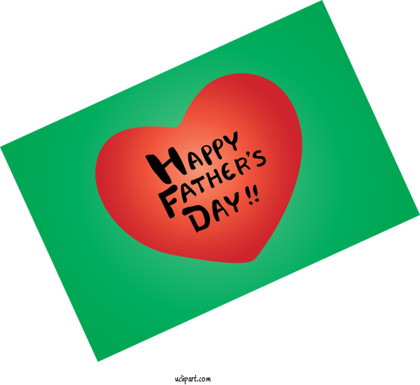 Free Holidays Heart Text Font For Fathers Day Clipart Transparent Background