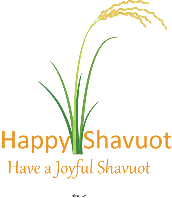 Free Holidays Plant Grass Family Grass For Shavuot Clipart Transparent Background