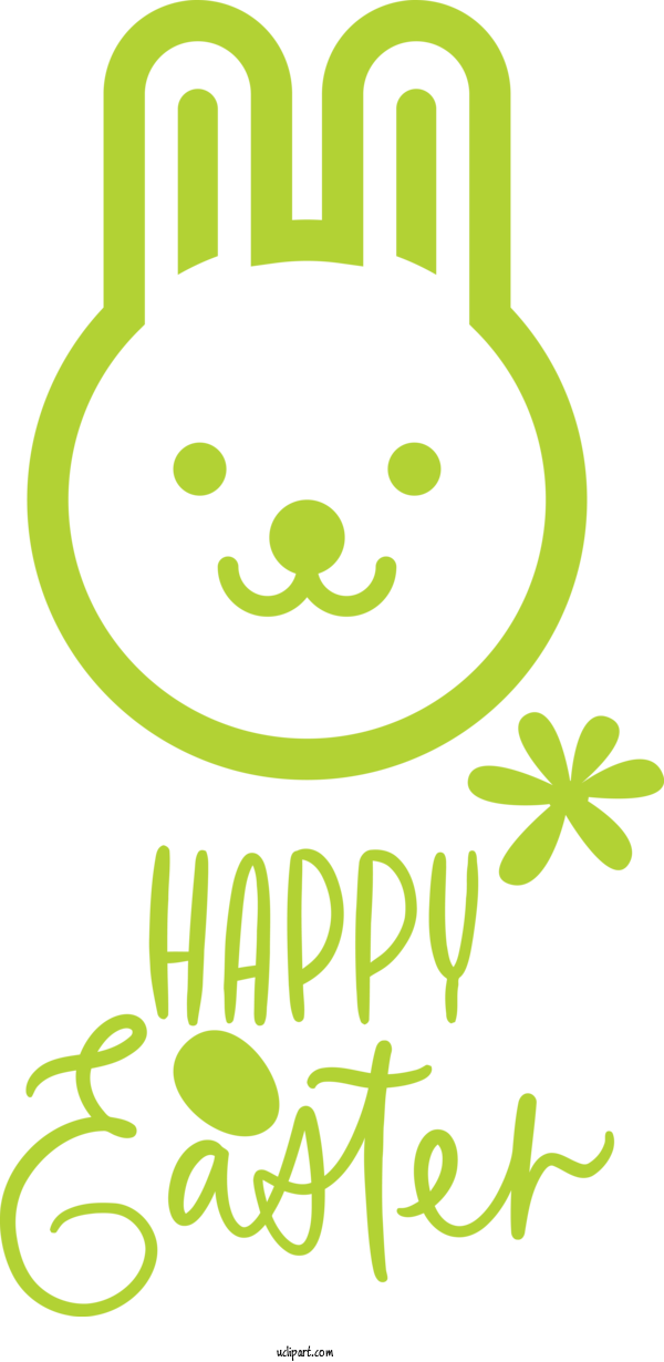 Free Holidays Green Leaf Smile For Easter Clipart Transparent Background