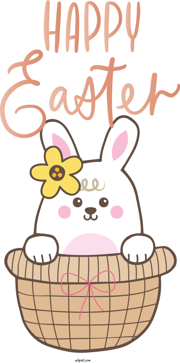 Free Easter Easter Bunny Food Easter For Holidays Clipart Transparent Background