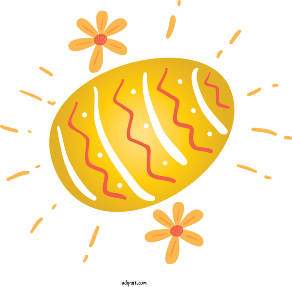 Free Holidays Orange Font Logo For Easter Clipart Transparent Background