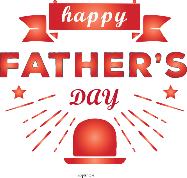 Free Holidays Text Font For Fathers Day Clipart Transparent Background