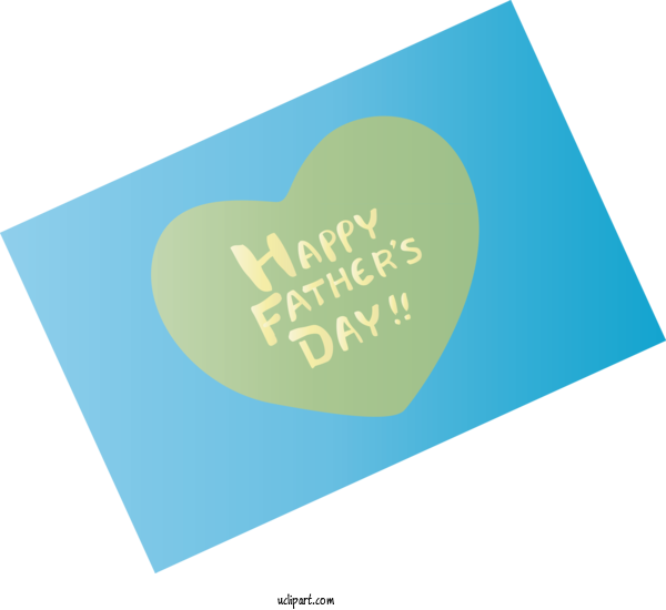 Free Holidays Turquoise Aqua Text For Fathers Day Clipart Transparent Background
