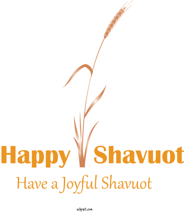 Free Holidays Text Logo Grass Family For Shavuot Clipart Transparent Background