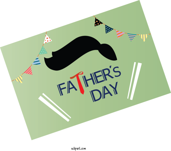 Free Holidays Font Logo Design For Fathers Day Clipart Transparent Background