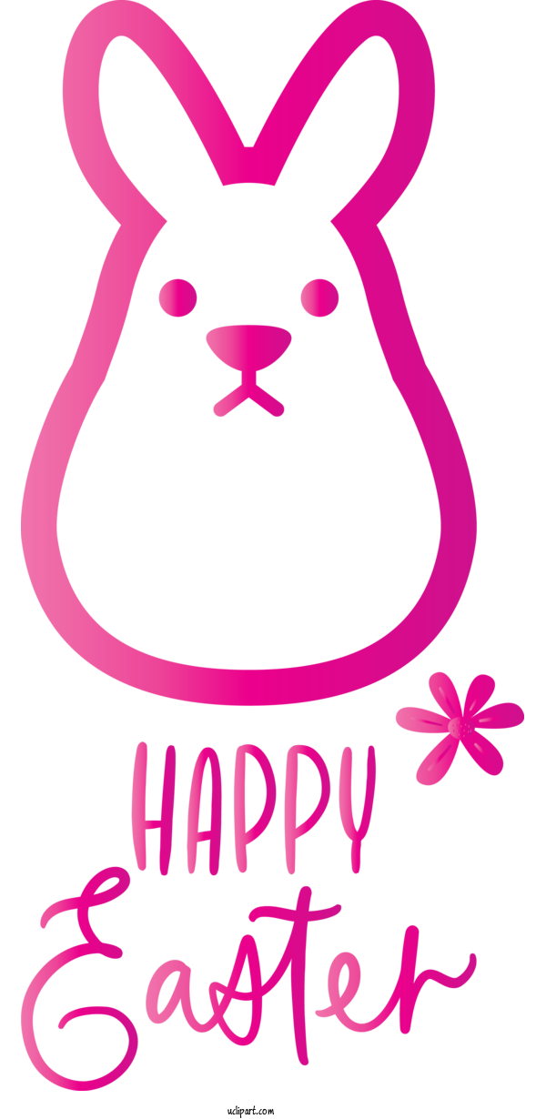 Free Holidays Pink Magenta For Easter Clipart Transparent Background