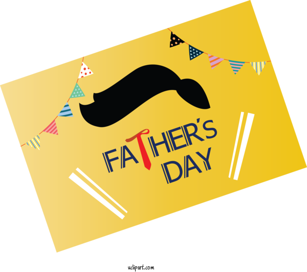 Free Holidays Logo Text Font For Fathers Day Clipart Transparent Background