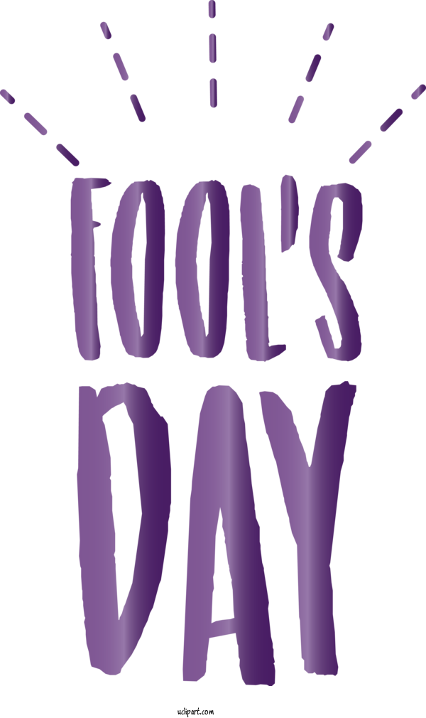Free Holidays Font Text Violet For April Fools Day Clipart Transparent Background