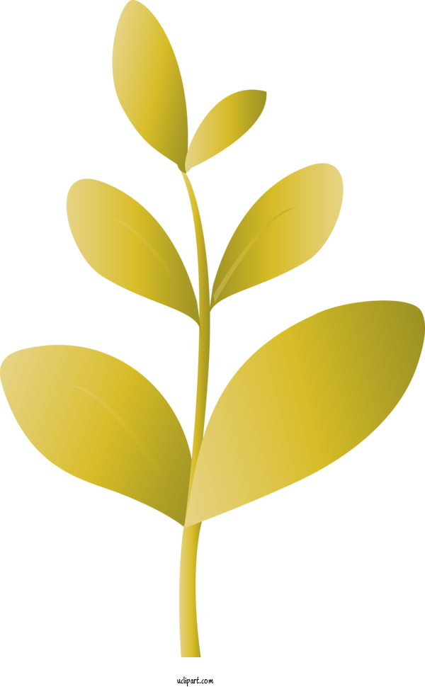 Free Nature Leaf Plant Yellow For Leaf Clipart Transparent Background
